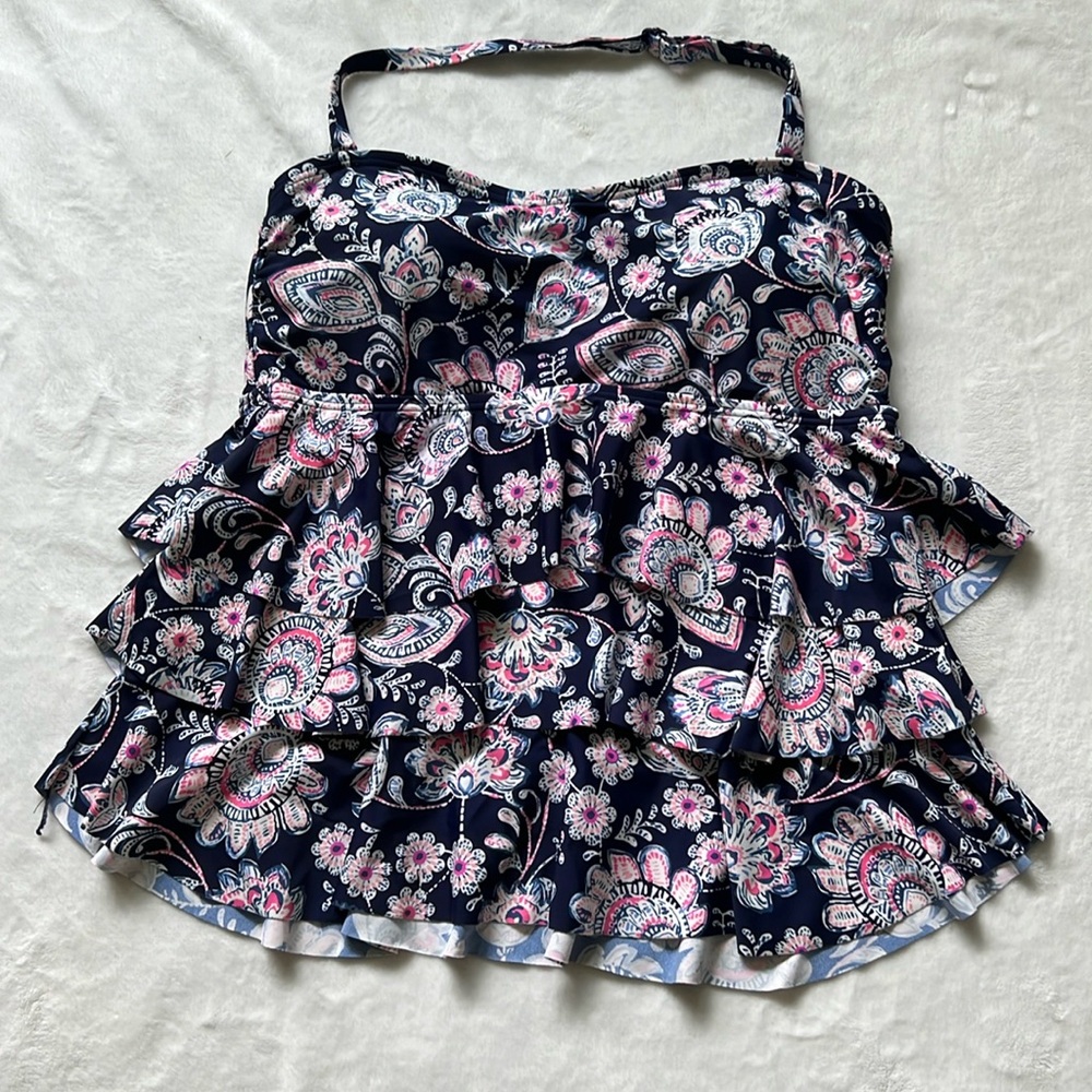 Bathing Suit Top | Tankini Top with boning | Size 16